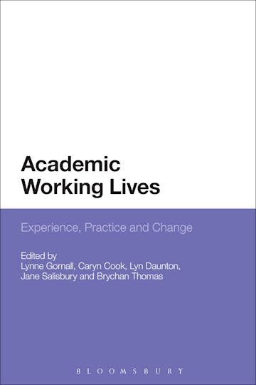 Academic Working Lives cover