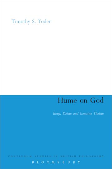 Hume on God cover