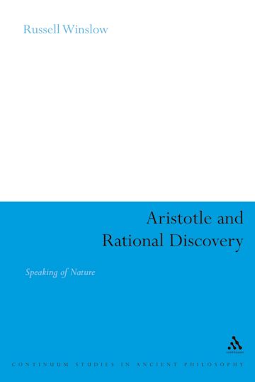 Aristotle and Rational Discovery cover