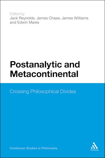Postanalytic and Metacontinental cover