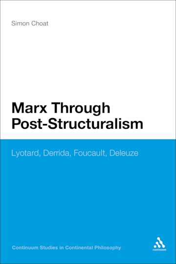 Marx Through Post-Structuralism cover