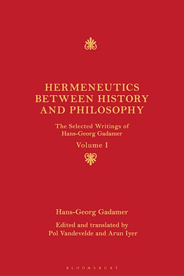 Hermeneutics between History and Philosophy cover