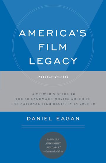 America's Film Legacy, 2009-2010 cover