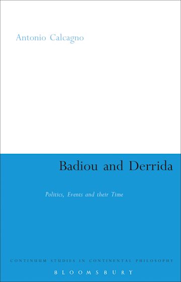 Badiou and Derrida cover