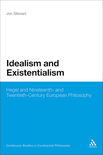 Idealism and Existentialism cover