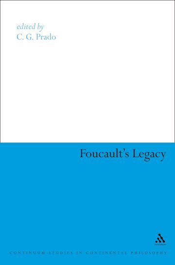 Foucault's Legacy cover