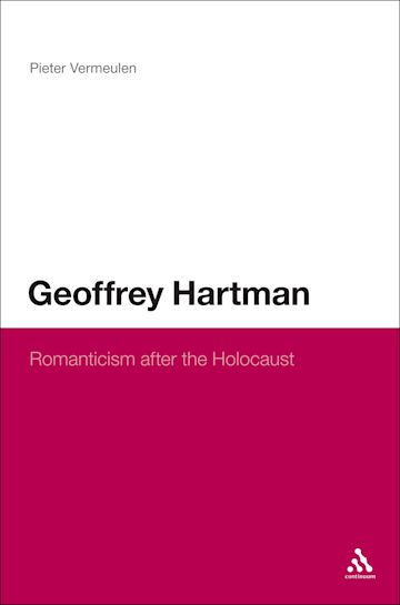 Geoffrey Hartman cover