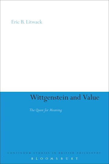 Wittgenstein and Value cover