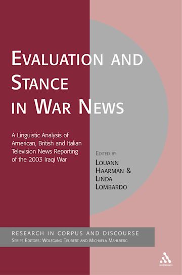 Evaluation and Stance in War News cover