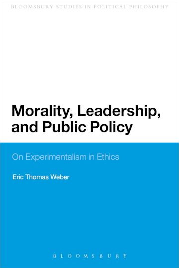 Morality, Leadership, and Public Policy cover
