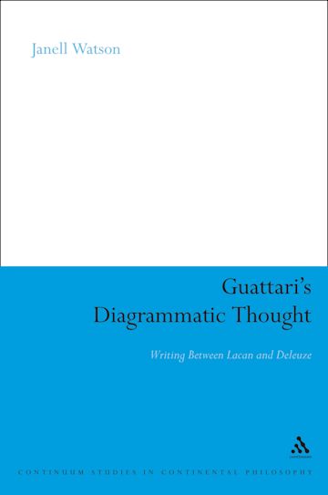 Guattari's Diagrammatic Thought cover