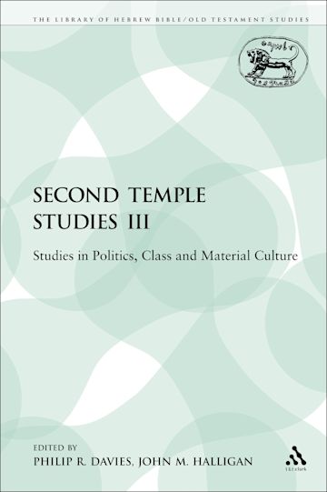 Second Temple Studies III cover