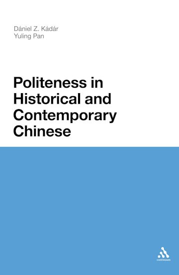 Politeness in Historical and Contemporary Chinese cover