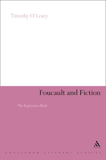 Foucault and Fiction cover