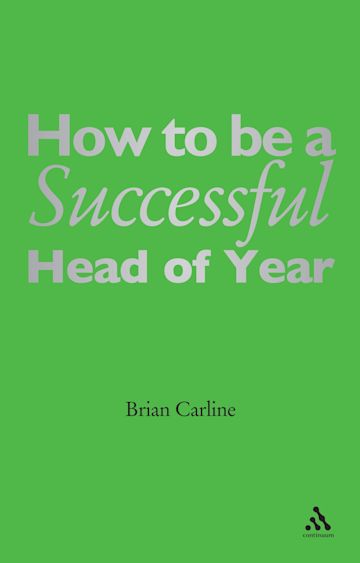 How to be a Successful Head of Year cover