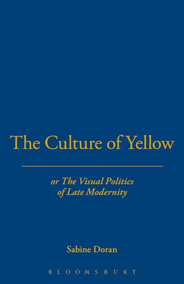 The Culture of Yellow cover