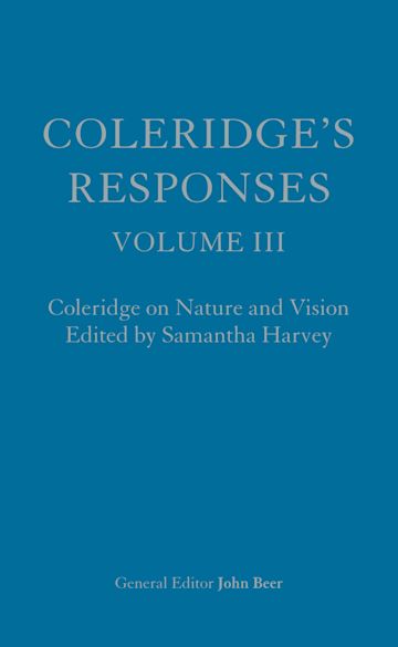 Coleridge's Responses cover