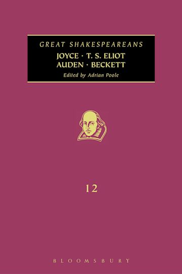 Joyce, T. S. Eliot, Auden, Beckett cover