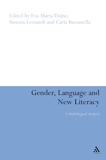 Gender, Language and New Literacy cover