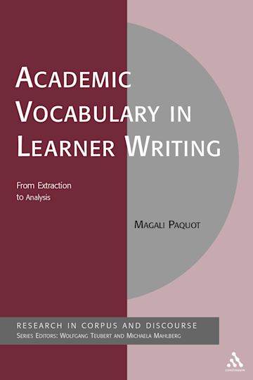 Academic Vocabulary in Learner Writing cover