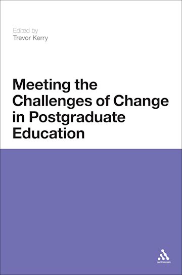 Meeting the Challenges of Change in Postgraduate Education cover