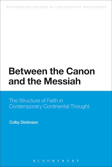 Between the Canon and the Messiah cover