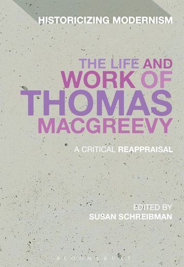 The Life and Work of Thomas MacGreevy cover