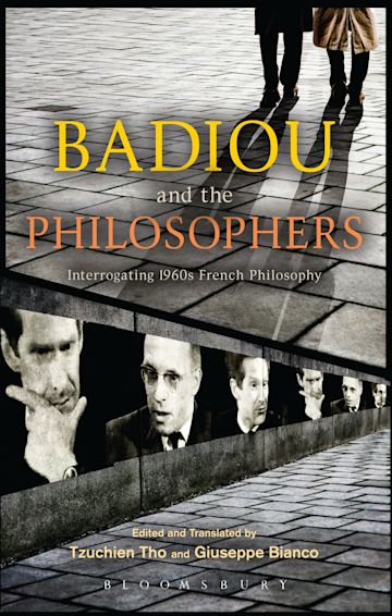 Badiou and the Philosophers cover