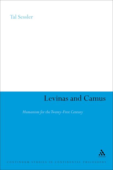 Levinas and Camus cover