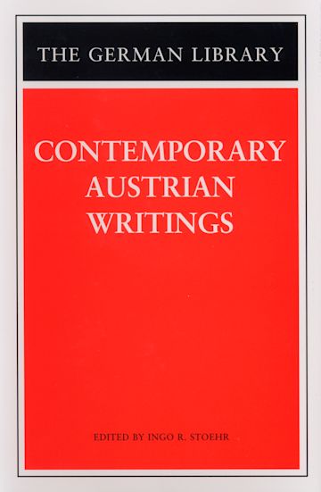 Contemporary Austrian Writings cover