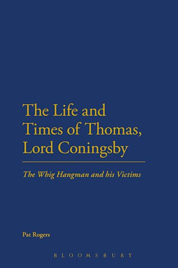 The Life and Times of Thomas, Lord Coningsby cover