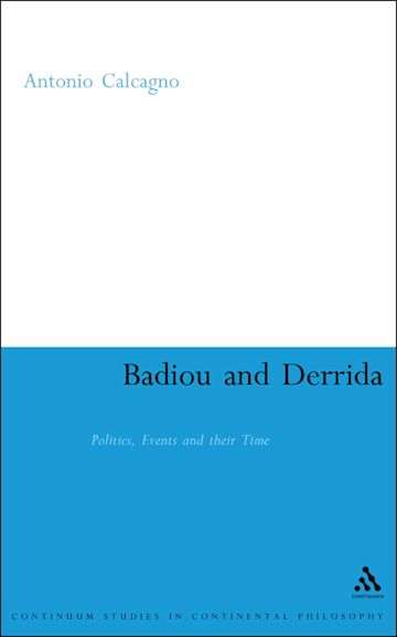 Badiou and Derrida cover