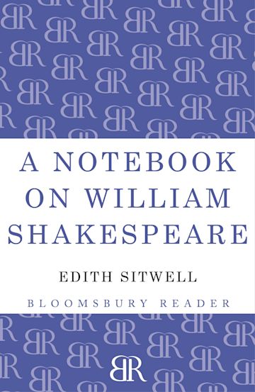 A Notebook on William Shakespeare cover