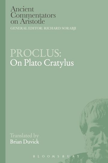 Proclus: On Plato Cratylus cover