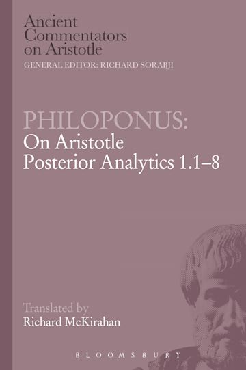 Philoponus: On Aristotle Posterior Analytics 1.1-8 cover