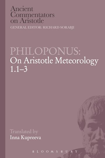 Philoponus: On Aristotle Meteorology 1.1-3 cover