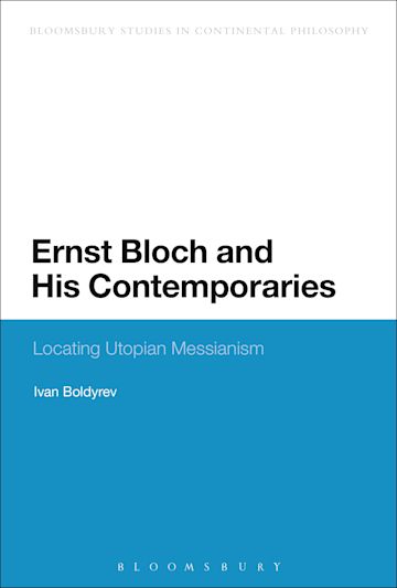 Ernst Bloch and His Contemporaries cover