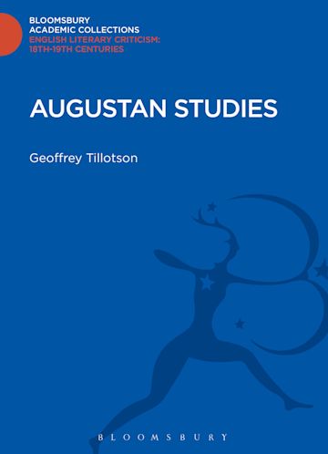 Augustan Studies cover