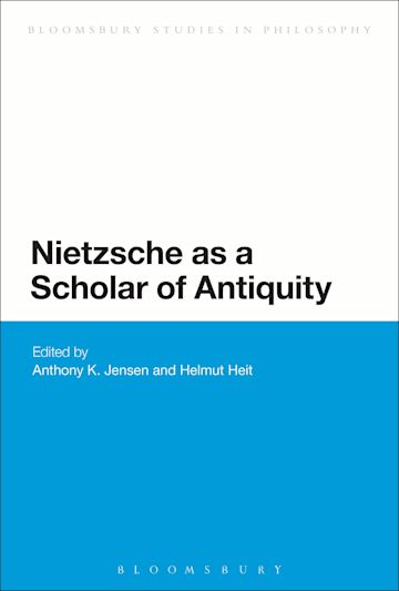 Nietzsche as a Scholar of Antiquity cover