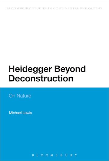 Heidegger Beyond Deconstruction cover