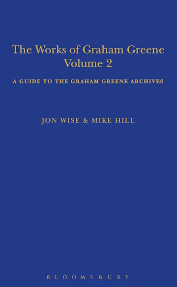 The Works of Graham Greene, Volume 2 cover