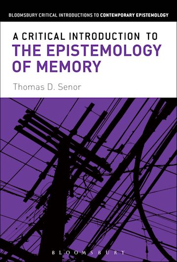 A Critical Introduction to the Epistemology of Memory cover