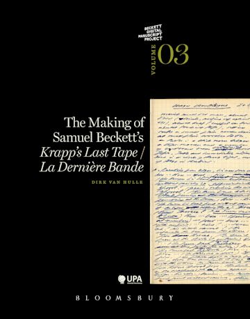 The Making of Samuel Beckett's 'Krapp's Last Tape'/'La derniere bande' cover