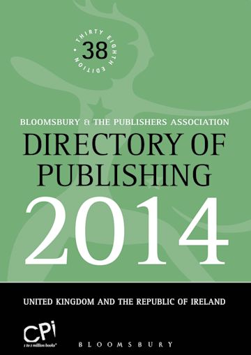 Directory of Publishing 2014 cover