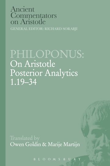 Philoponus: On Aristotle Posterior Analytics 1.19-34 cover