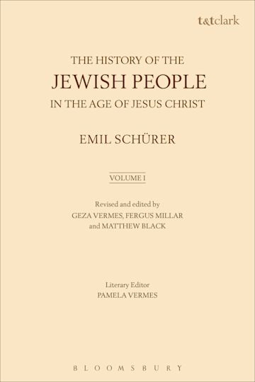 The History of the Jewish People in the Age of Jesus Christ: Volume 1 cover