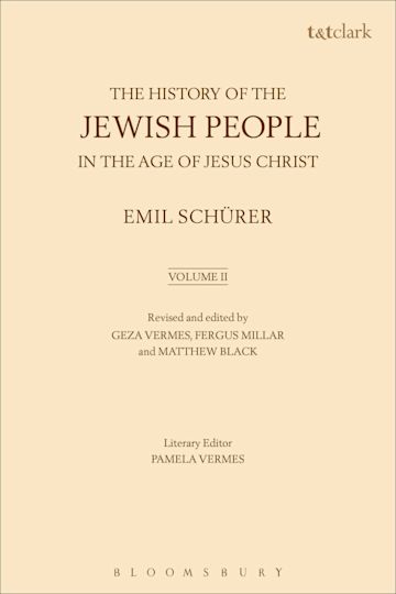 The History of the Jewish People in the Age of Jesus Christ: Volume 2 cover