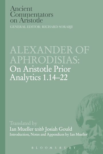 Alexander of Aphrodisias: On Aristotle Prior Analytics 1.14-22 cover