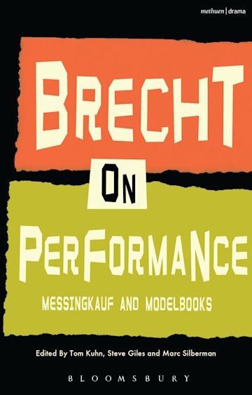 Brecht on Performance cover