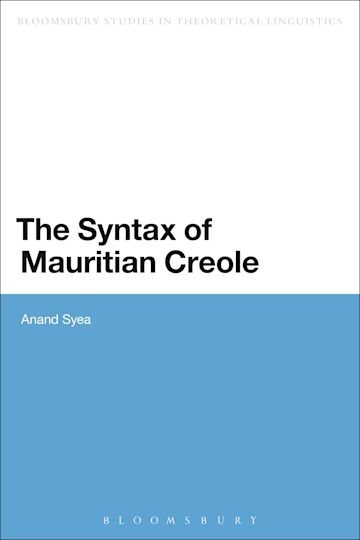 The Syntax of Mauritian Creole cover